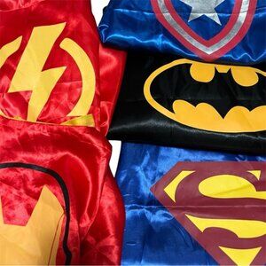 Superhero Capes Child Size (One size) iron man, Batman, superman + more